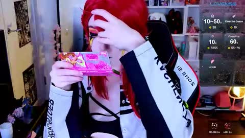 Aki online show from February 20, 1:04 am