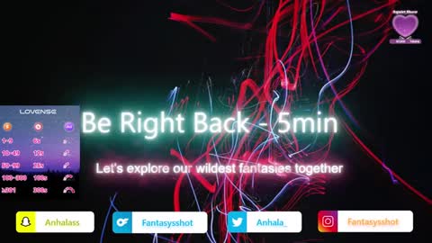 Anhala Rivera online show from December 13, 1:15 am