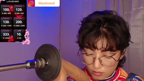 Alexandra followme on instragram abyalexand online show from January 13, 9:20 pm