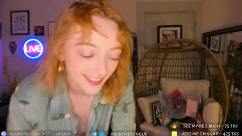 Beck the tongue online show from October 1, 10:59 pm