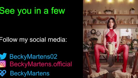 BeckyMartens come join me on    while im offline here  online show from December 18, 2:42 am