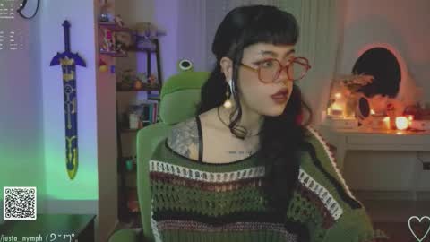   Im Nym  Justa nymph on twitter and IG online show from November 16, 1:51 am