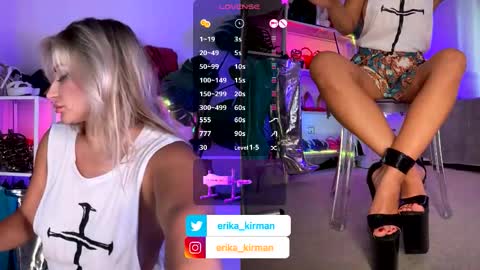 Erika      online show from September 15, 2:25 pm