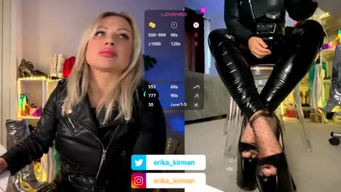 Erika      online show from January 26, 12:01 pm