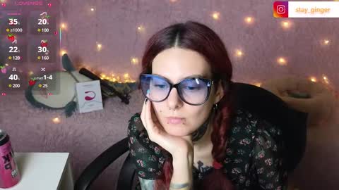 Ginger online show from February 18, 8:58 pm