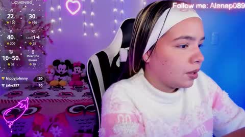 Alana online show from January 10, 2:27 am