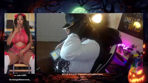 Goddess Cocoa online show from October 24, 7:04 am