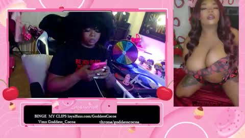 Goddess Cocoa online show from March 15, 1:51 am