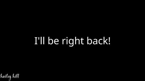 HaileyHill online show from January 3, 1:27 am