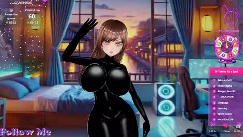 Hanae online show from February 1, 1:37 am