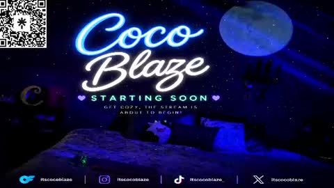 CoCo Blaze online show from June 10, 12:10 am