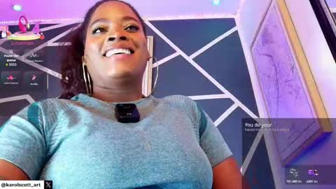 KAROL SCOTT online show from September 24, 9:25 pm