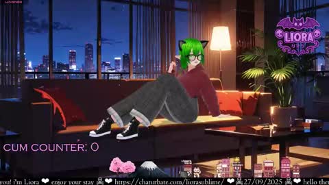 im Liora uwu   online show from September 28, 2:51 am