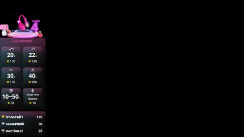 lizzy online show from September 29, 3:22 am