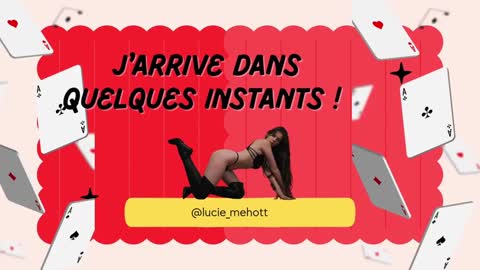 Lucie hot follow me on  online show from December 10, 8:40 am