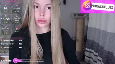 Marmalade Fox online show from March 27, 7:58 pm