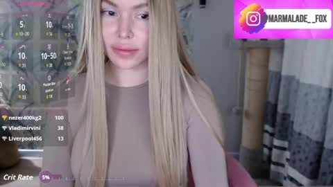 Marmalade Fox online show from March 21, 5:07 pm