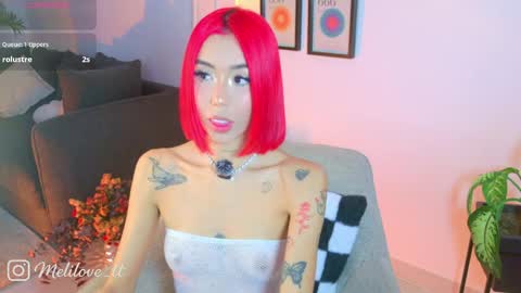 Melissa online show from April 1, 9:01 pm