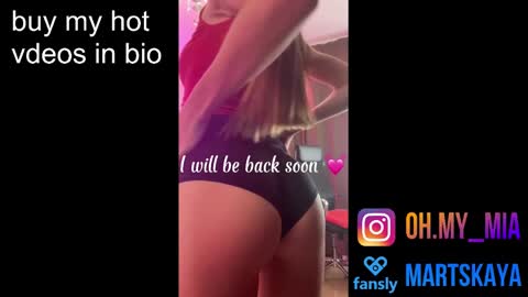 Mia Martskaya online show from January 23, 7:22 am