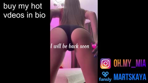 Mia Martskaya online show from January 17, 9:28 am