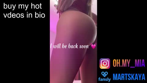 Mia Martskaya online show from February 16, 8:47 am