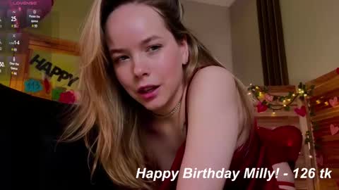 Milly    online show from February 21, 8:06 am