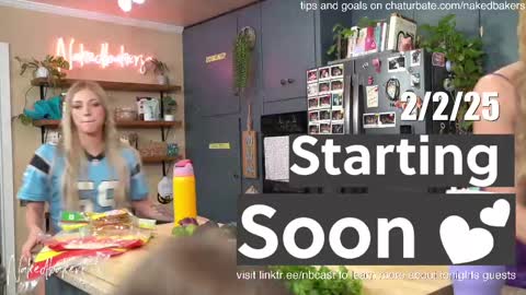 Naked Bakers online show from February 10, 3:03 am