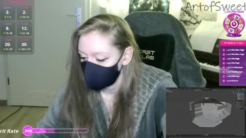 realartofslut online show from April 7, 10:01 pm