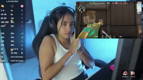 Angie  online show from February 23, 11:26 pm