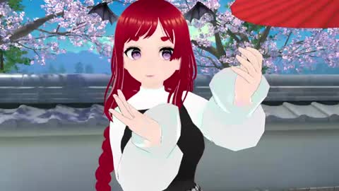 Sakura online show from April 23, 2:08 pm