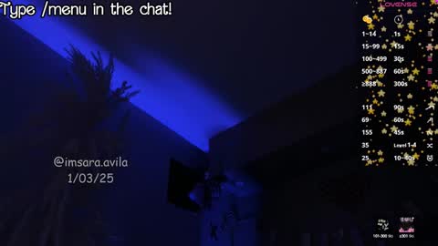 SaraAvila  online show from March 2, 8:38 am