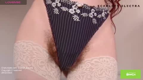 SCARLETT ELECTRA  -  online show from February 26, 1:00 pm