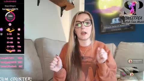 short sweetpea online show from October 7, 1:59 pm