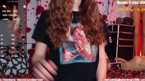 Allmylinkssilentmary666 online show from October 16, 10:12 pm