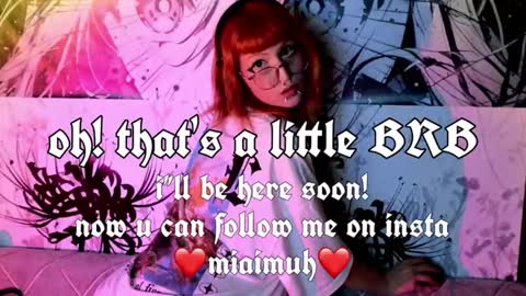 Mia online show from November 25, 12:35 am