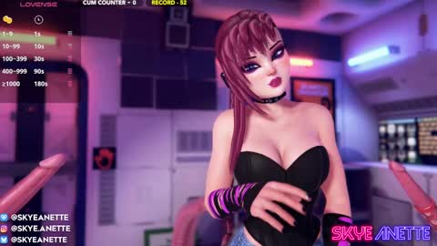 SkyeAnette online show from February 7, 2:08 am