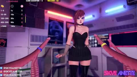 SkyeAnette online show from March 3, 2:11 am