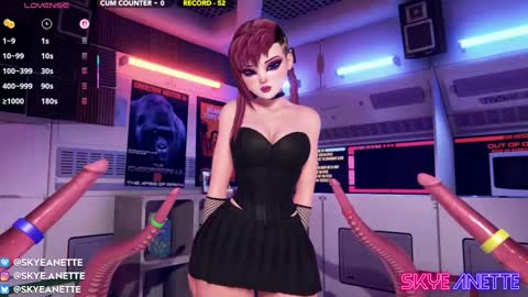 SkyeAnette online show from March 2, 2:08 am