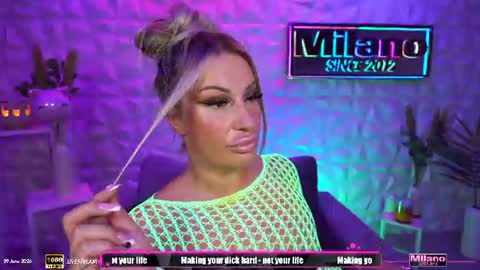 TamaraMilano online show from June 29, 8:10 am