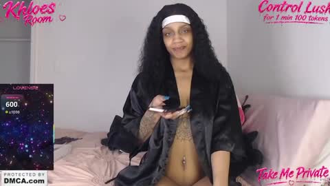 Khloexxx online show from April 27, 5:15 am