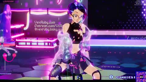 Vex Ruby online show from May 3, 12:14 am