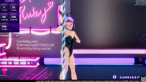 Vex Ruby online show from January 31, 1:43 am