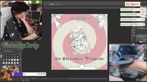 Curly the Coin Operated Toy online show from October 25, 10:27 pm