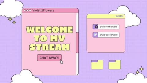 Violet Flowers online show from February 23, 4:50 pm