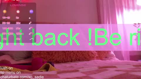 Xo Sadie online show from May 13, 3:01 am