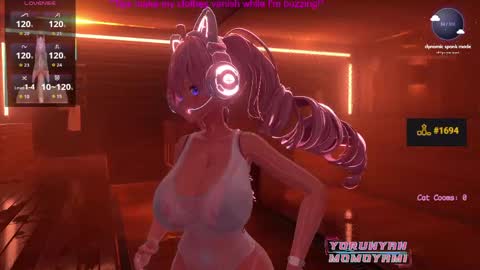 YoruNyan Momoyami online show from March 28, 2:44 am