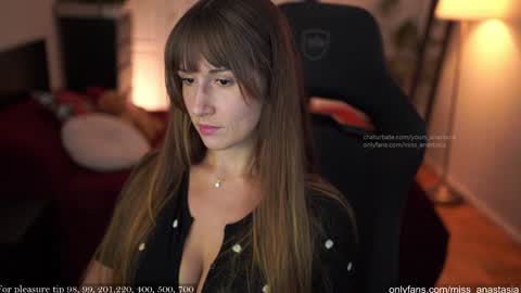 Anastasia online show from November 10, 9:43 pm