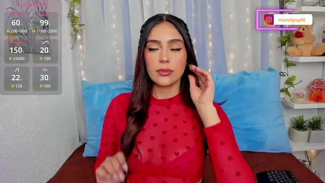 HazzelGray online show from October 16, 4:20 pm