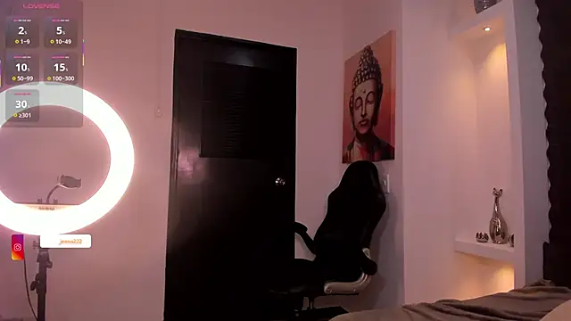 jenaa  online show from September 16, 12:35 pm