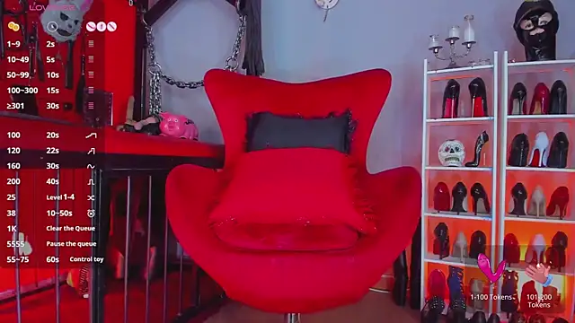 MistressAndre online show from October 2, 9:09 pm